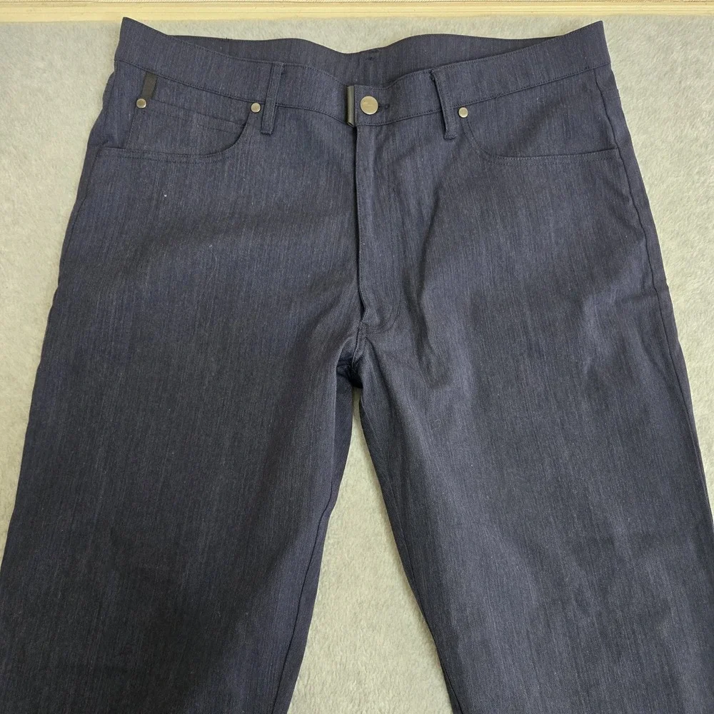 Boundary Supply Chase Pant Men's 36‎ X 34 Blue Slim Fit Casual Pants Chino  EUC